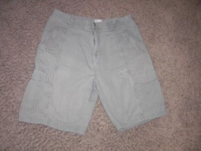 JACHS gris puro algodón grueso CARGO SHORTS talla 34 Foto 1 de 3