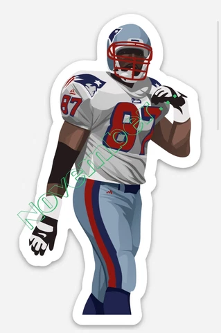 Ben Coates (MAGNET) - New England Patriots NFL Vector image football Cover