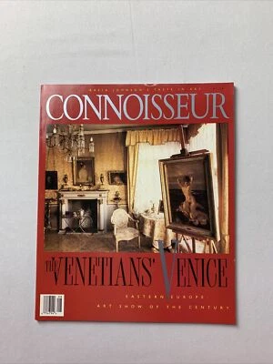 Vintage Connoisseur Magazine August 1990 - The Venetian Venice - Image 1 of 4