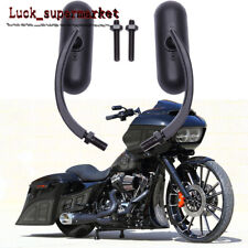 For Harley Davidson Street Road Glide Special Motorcycle Mini Oval Side Mirrors
