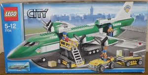 Lego City 7734 Frachtflugzeug / Cargo Plane 100% komplett mit Figuren Anleitung - Picture 1 of 3