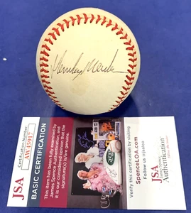 Hensley Meulens Signed ONL Baseball JSA AW45917 - Picture 1 of 2