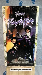 Vintage Purple Rain VHS Prince Warner 1st Edition 1984 Pop Rock Music - Picture 1 of 15