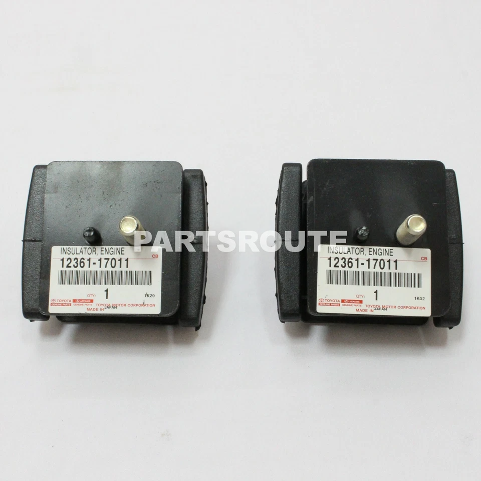Aislador de montaje de motor OEM 12361-17011 X2 Toyota Land Cruiser 1993-97 LX450 Foto 1 de 3