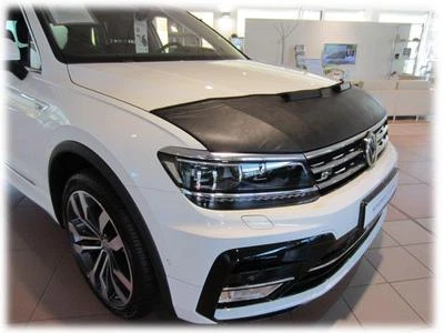 CAR HOOD BONNET BRA fit Volkswagen Tiguan 20165-2023 FRONT MASK BRA DE CAPOT - Image 1 of 4
