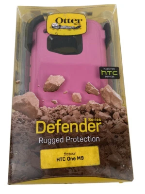 OtterBox Defender Series Phone Case With Clip / Holster for HTC One M9 - Pink - Image 1 of 2