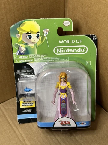 Jakks Pacific World of Nintendo Princess Zelda Ocarina Series 2-2 Action Figure Cover