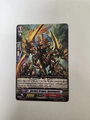 cardfight vanguard Ancient Dragon, Iguanogorg BT11/037EN - Image 1 of 4