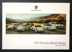Folleto de ventas Porsche 2013 para modelos 911 Cayman Boxster Panamera Cayenne 2014 - Imagen 1 de 5