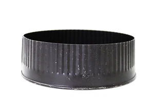 Imperial 6 Zoll D Stahl Crimpanschlusskappe - Bild 1 von 5