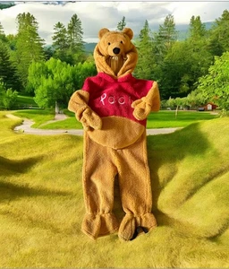 Winnie The Pooh Toddler Halloween Costume Cosplay Dress Up Vintage Disney - Picture 1 of 14