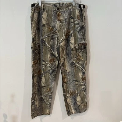 True Timber Camo Adjustable Waist Pants Size L Hunting Fishing Hiking Camping - Image 1 of 4