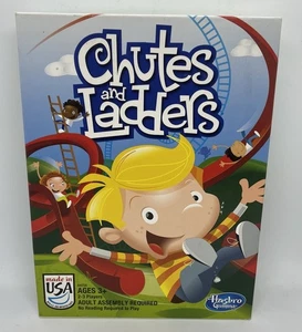Juego de mesa Hasbro Gaming Chutes and Ladders completo familia niños edades 3+ - Imagen 1 de 6