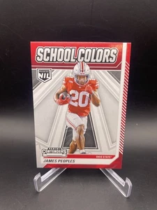 Colores escolares Panini Nil Ohio State James Peoples 2024-25 - Imagen 1 de 2