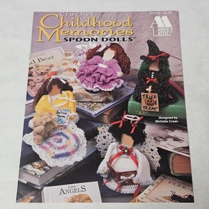 Crochet Childhood Memories Spoon Dolls 879102 Annie's Attic by Michelle Crean - Picture 1 of 2