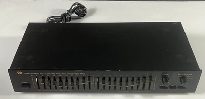 Wangine WVQ-600 PRO Stereo Graphic Equalizer Pre Amplifier Verstärker  -#ST577 - Bild 1 von 4