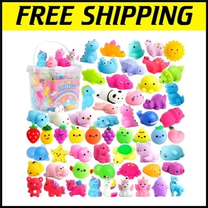 Lot de jouets lavables Kawaii Squishy - 150 mini anti-stress pour enfants et adultes - Photo 1 sur 9