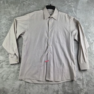 Pierre Cardin Shirt Mens 16 34/35 Tan Dressy Formal Professional Business Office - Image 1 of 4