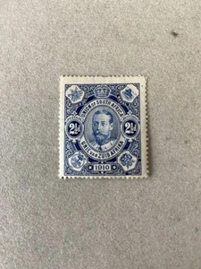 South African 1910 2.1/2d Stamp Blue Union Of South Africa Unfranked 718G - Picture 1 of 4