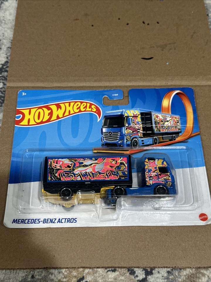 2020 Hot Wheels Track Stars Mercedes-Benz Actros - Image 1 of 1
