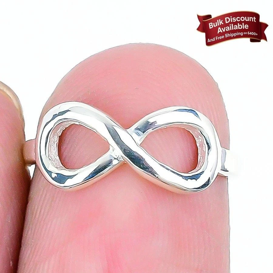 Natural Vintage Look Solid Silver Daughter Cluster Cyber Monday New Ring Jewelry Foto 1 de 1