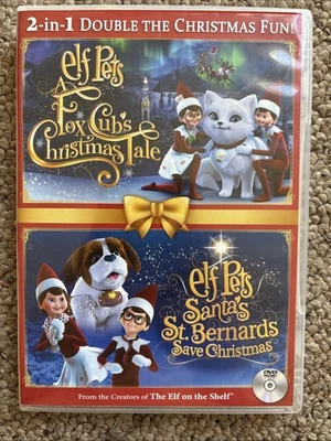 Elf Pets - Fox Cubs Christmas Tale, Santas St. Bernards Sav.. (DVD, 2-film) - K9 - Image 1 of 2