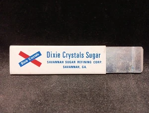 Vintage Dixie Kristalle Zuckerdose Schneider Savannah Georgia Pacific handlicher Schneider - Bild 1 von 8