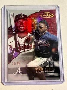 K128,207 - 2020 Topps Gold Label Class 3 Red #7 Ozzie Albies #/25