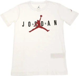 T-shirt girocollo Nike Air Jordan Jumpman Big Boys 23 Jump man taglia M 10-12 nuova con etichette - Foto 1 di 3