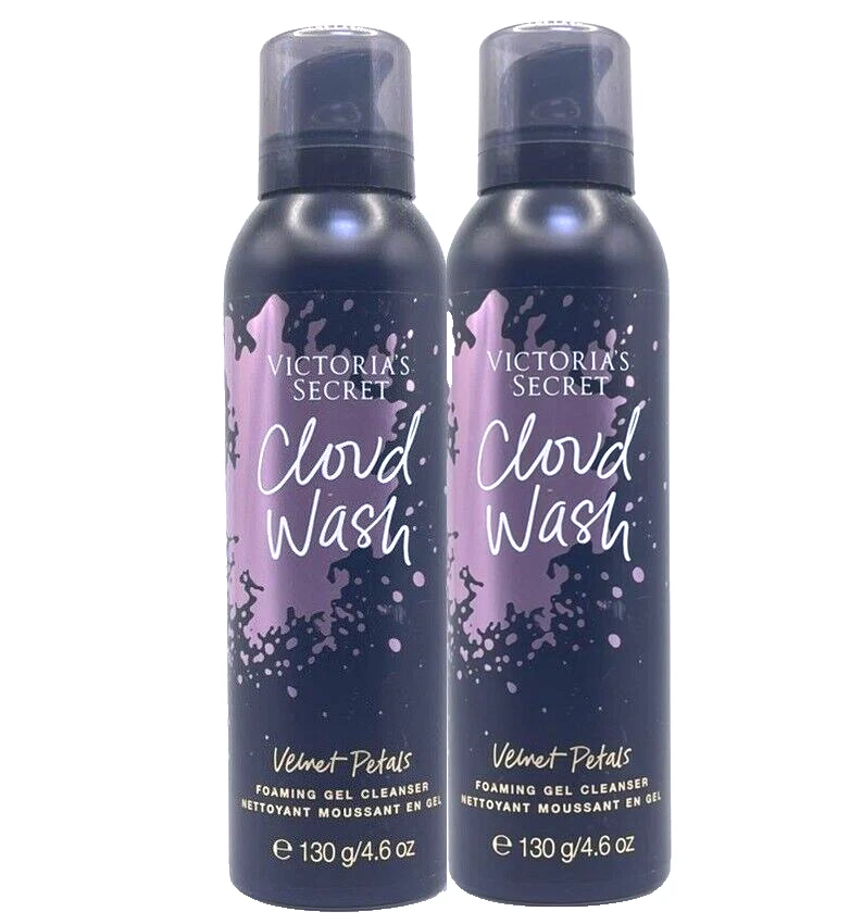 3 Victoria's Secret Velvet Petals Cloud Wash Foaming GEL Cleanser Ships