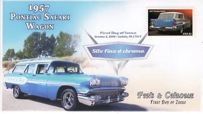 SC 4353-4357, 2008, 50’s Fins and Chrome, Complete Set. Add-on Cachet, - Image 1 of 4