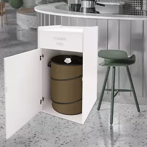 Trash Can Commercial Trash Can Trash Can Cabinet Garbage Collection Container - Picture 1 of 13