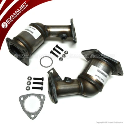 Se adapta a convertidores catalíticos delanteros Nissan Quest 3,5 L 2011-2013 2 piezas  Foto 1 de 3