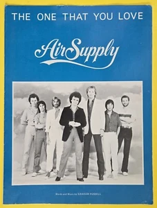 Air Supply The One That You Love Noten Klavier 1980 Karriere Musik USA VERKÄUFER - Bild 1 von 5