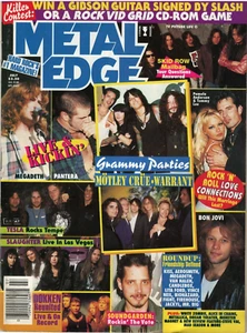Metal Edge Magazin Juli 1995 Motley Crue Skid Row Tesla Monster Magnet Dokken - Bild 1 von 2