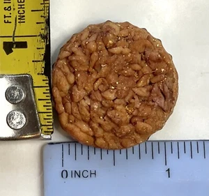 New handmade miniature dollhouse 1:12 scale Apple Crumb pie - Picture 1 of 1