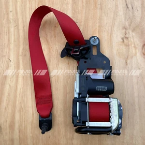 Genuine Mercedes OEM W176 C117 left front seat belt RED 3D53 A1768601985 - Picture 1 of 6