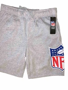 NFL Official Shield Gear 9” Fleece Training Shorts -Heather Gray Mens Medium NWT - Picture 1 of 23