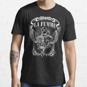 LA FEMME Classic Essential T-Shirt - Picture 1 of 4