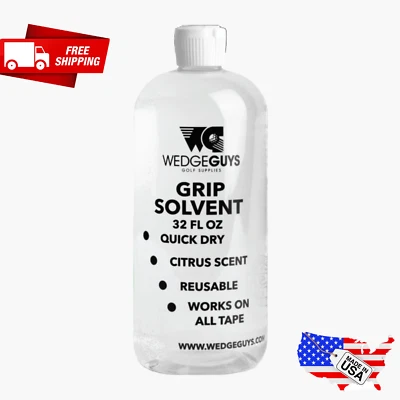 WEDGE GUYS LLC 32 oz Golf Grip Tape Activator Solvent for Regripping Golf Clubs MADE IN USA!!