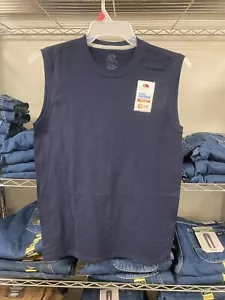 Camiseta sin mangas Fruit of the Loom Dual Defense para hombre, pequeña, azul marino, envío gratuito - Imagen 1 de 1
