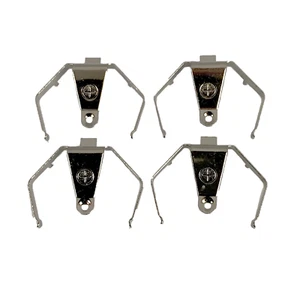 4 New Replacement Keyless Remote Fob Battery Clips Clamps For GM KOBUT1BT - Picture 1 of 2