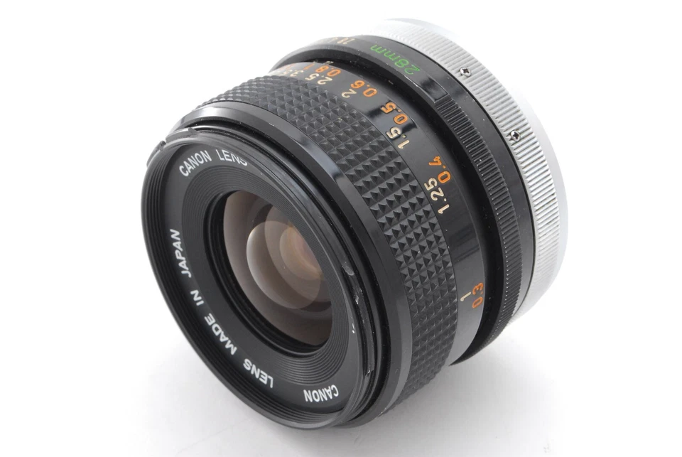【EXC＋５】Canon FD 28mm f/2.8 S.C. SC Wide Angle MF Lens Works Fine from Japan - Image 1 of 4