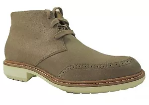 Alexandro Ingelmo Herren Gerrard Wüste Stiefeletten wachsartig Wildleder Sand Gr. 10 M - Bild 1 von 6