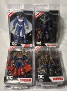 McFarlane DC Multiverse SUPERMAN GHOSTS KRYPTON mit Comic SET (4) vier 7' Figuren - Bild 1 von 5