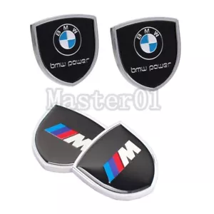 2 pegatinas laterales emblema ventana coche para M Power F20 F34 F21 E36 E46 calcomanía insignia - Imagen 1 de 11