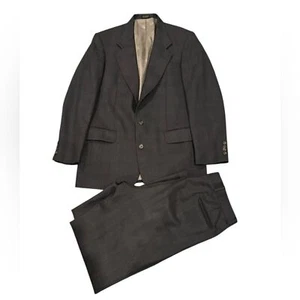 Oscar de la Renta Classic Brown Men's Dress Suit Set-40L - Picture 1 of 12