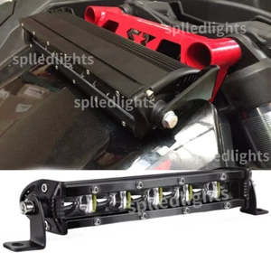 Fit 2017-2025 Can Am Maverick X3 MAX/XDS/XRS 7" Single Row LED Work Light Bar - Picture 1 of 13