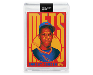 Topps PROJECT 2020 Card 389 - 1985 Dwight Gooden by Matt Taylor - Presale