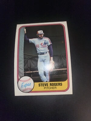 1981 Fleer Montreal Expos Baseball Card You Pick The Player - Image 1 of 4